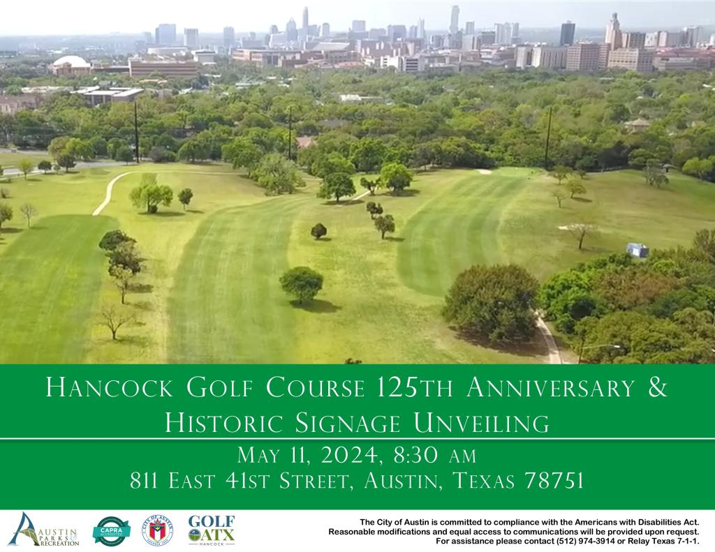 Hancock Golf Course 125th Anniversary and Historic Signage Unveiling
